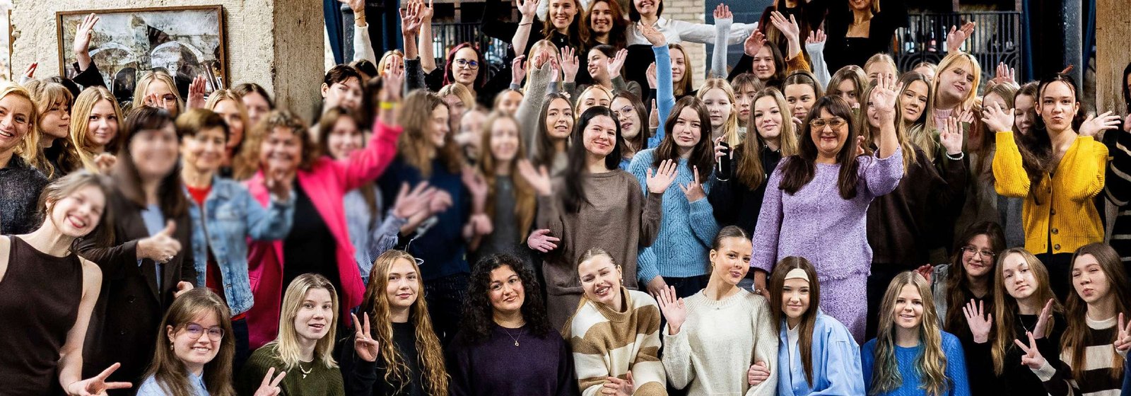 Rocket Generation dalyvės renginyje